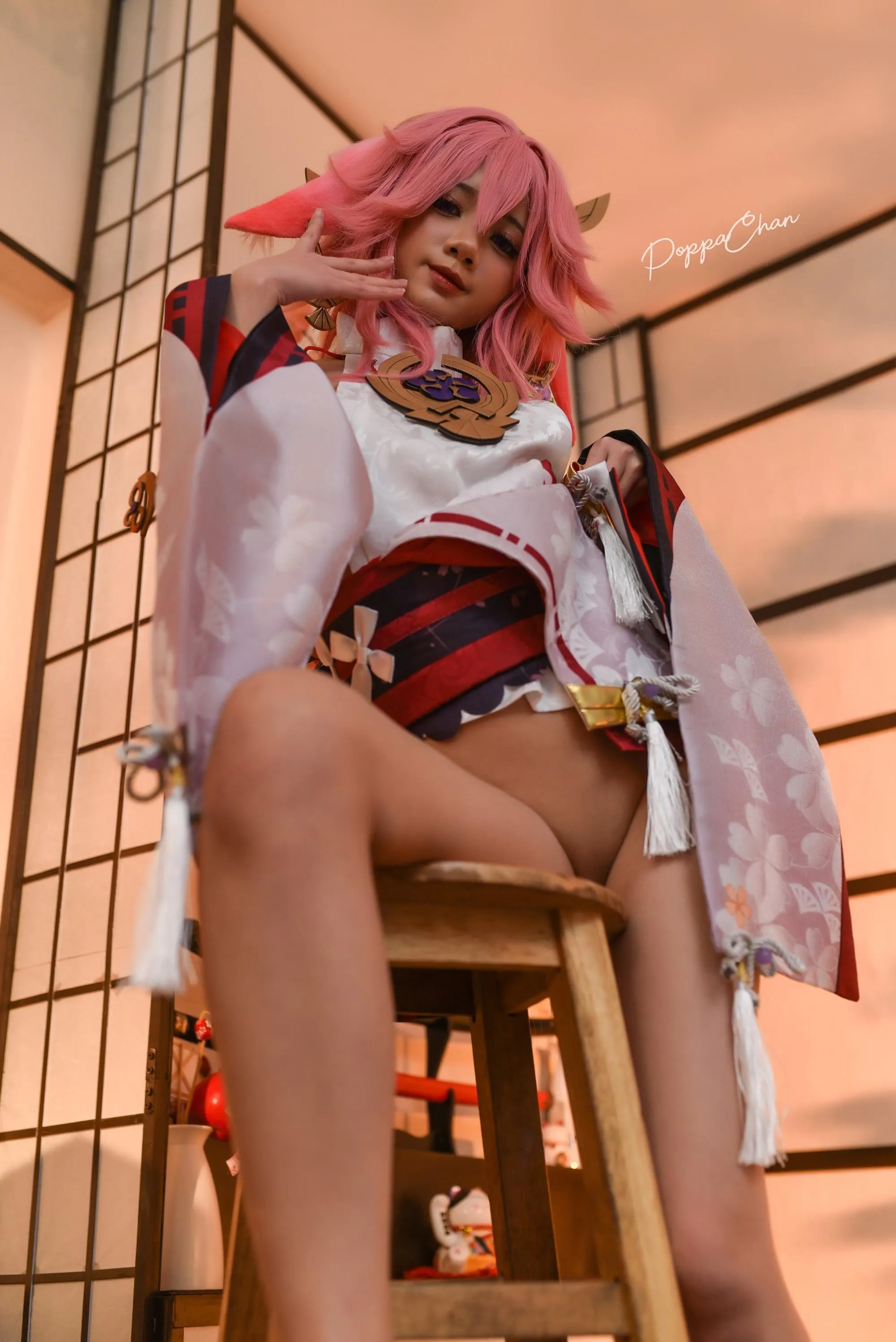 PoppaChan – NO.027 Yae Miko Genshin Impact [55P]插图8